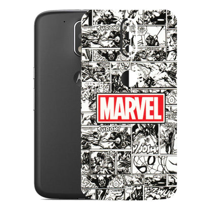 Motorola Phone Skins (All Models) - Marvel Comic - 3D Embossed Finish (L-171) Motorola Moto G4 Plus