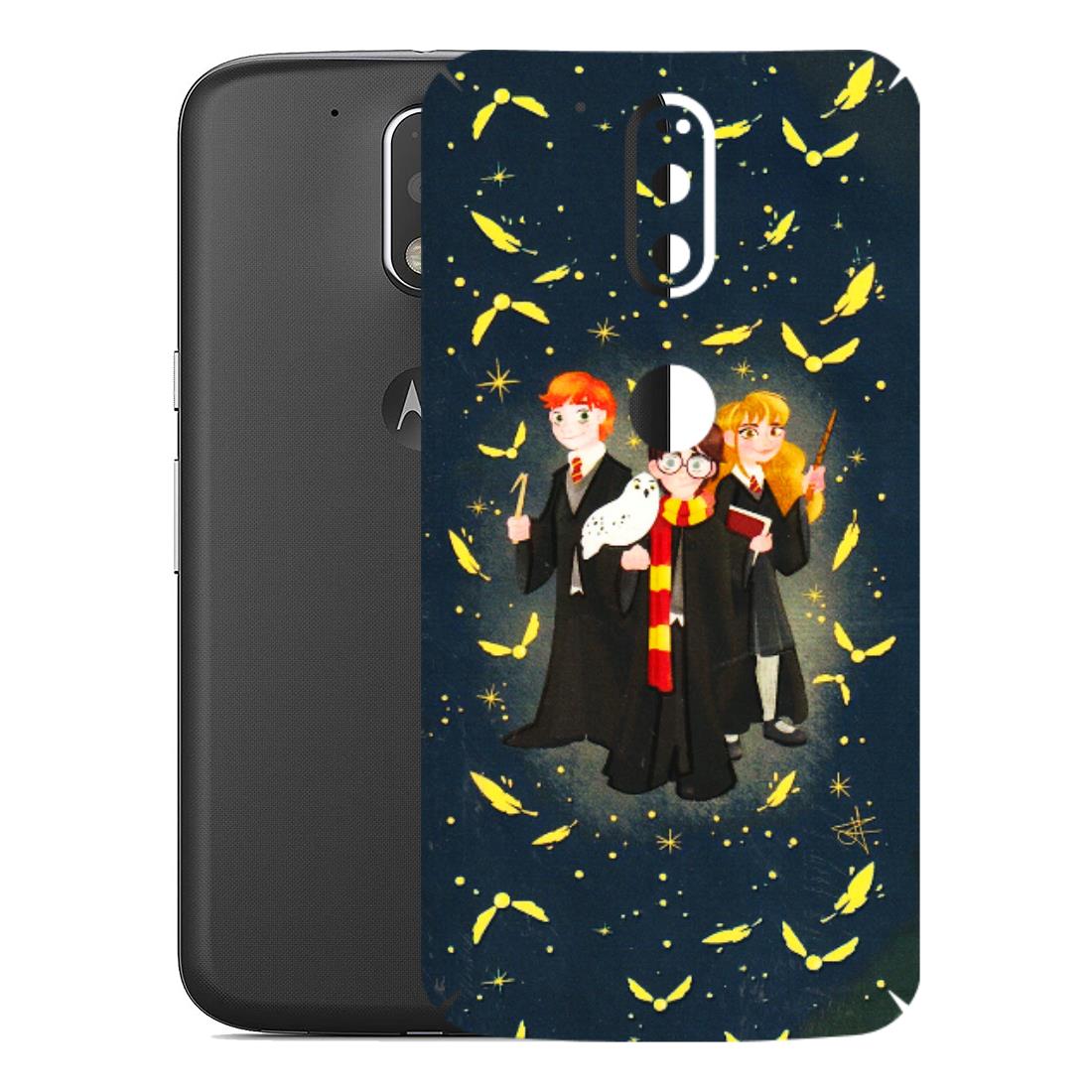 Motorola Phone Skins (All Models) - Harry Potter - 3D Embossed Finish (L-183) Motorola Moto G4 Plus
