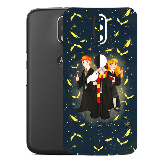 Motorola Phone Skins (All Models) - Harry Potter - 3D Embossed Finish (L-183) Motorola Moto G4 Plus