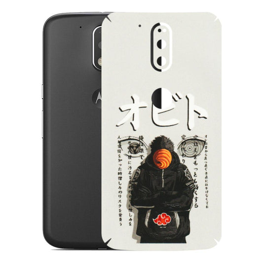 Motorola Phone Skins (All Models) - Obito Anime Eye - 3D Embossed Finish (L-19) Motorola Moto G4 Plus