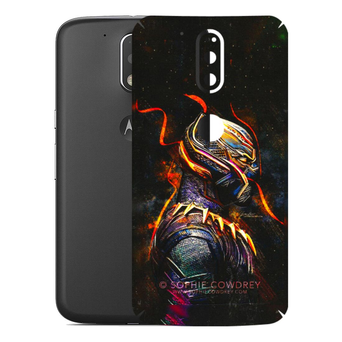 Motorola Phone Skins (All Models) - Black Panther - 3D Embossed Finish (L-190) Motorola Moto G4 Plus