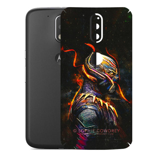 Motorola Phone Skins (All Models) - Black Panther - 3D Embossed Finish (L-190) Motorola Moto G4 Plus
