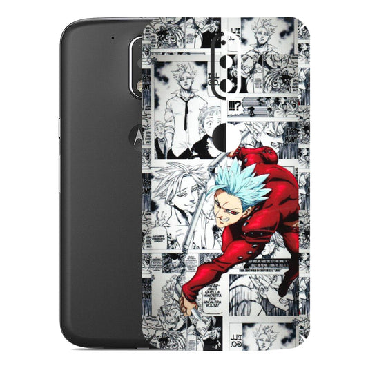 Motorola Phone Skins (All Models) - Anime Comic - 3D Embossed Finish (L-192) Motorola Moto G4 Plus