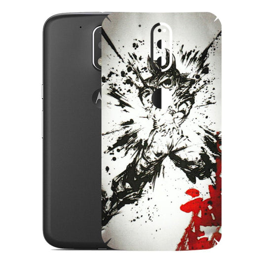 Motorola Phone Skins (All Models) - DBZ - 3D Embossed Finish (L-206) Motorola Moto G4 Plus