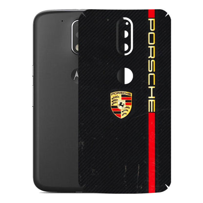 Motorola Phone Skins (All Models) - Premium Porsche - 3D Embossed Finish (L-225) Motorola Moto G4 Plus