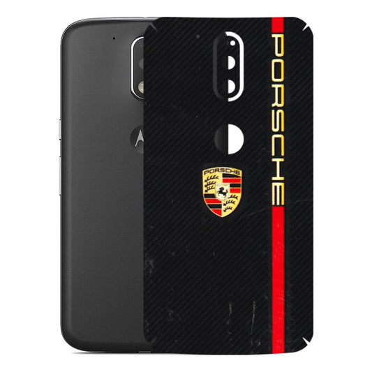 Motorola Phone Skins (All Models) - Premium Porsche - 3D Embossed Finish (L-225) Motorola Moto G4 Plus