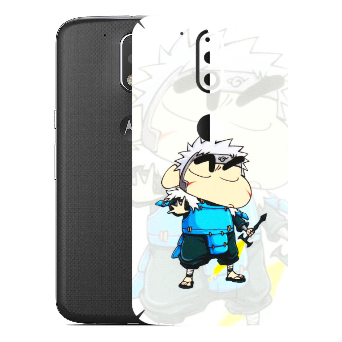 Motorola Phone Skins (All Models) - Angry Young Shinchan - 3D Embossed Finish (L-226) Motorola Moto G4 Plus