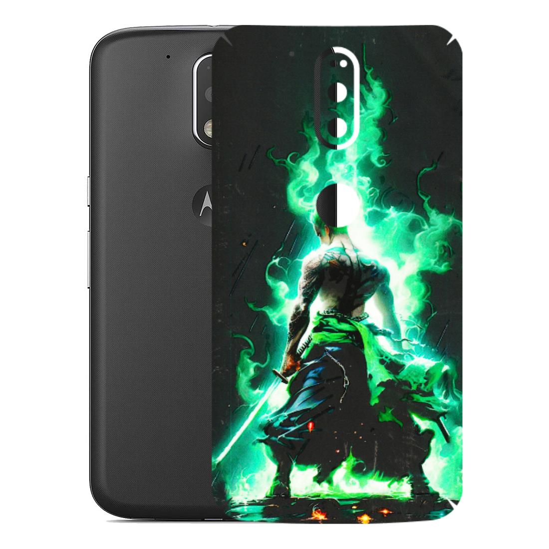 Motorola Phone Skins (All Models) - Zoro Sword - 3D Embossed Finish (L-241) Motorola Moto G4 Plus