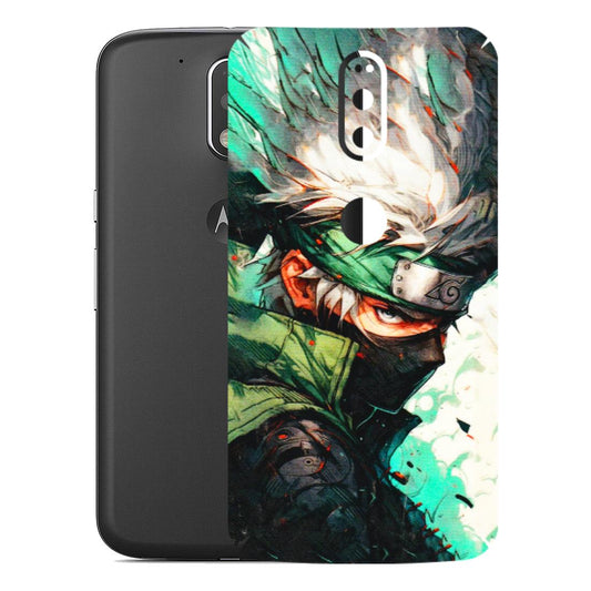 Motorola Phone Skins (All Models) - Kakashi Side Profile - 3D Embossed Finish (L-249) Motorola Moto G4 Plus