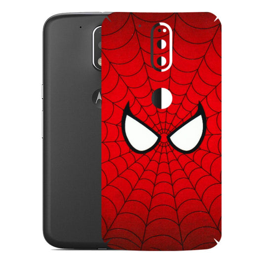 Motorola Phone Skins (All Models) - Spidey Eyes - 3D Embossed Finish (L-257) Motorola Moto G4 Plus