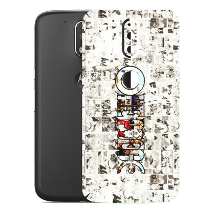 Motorola Phone Skins (All Models) - One Piece Manga - 3D Embossed Finish (L-26) Motorola Moto G4 Plus