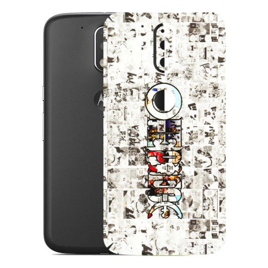 Motorola Phone Skins (All Models) - One Piece Manga - 3D Embossed Finish (L-26) Motorola Moto G4 Plus