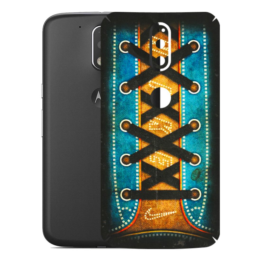 Motorola Phone Skins (All Models) - Sneakers Lover Nike - 3D Embossed Finish (L-262) Motorola Moto G4 Plus