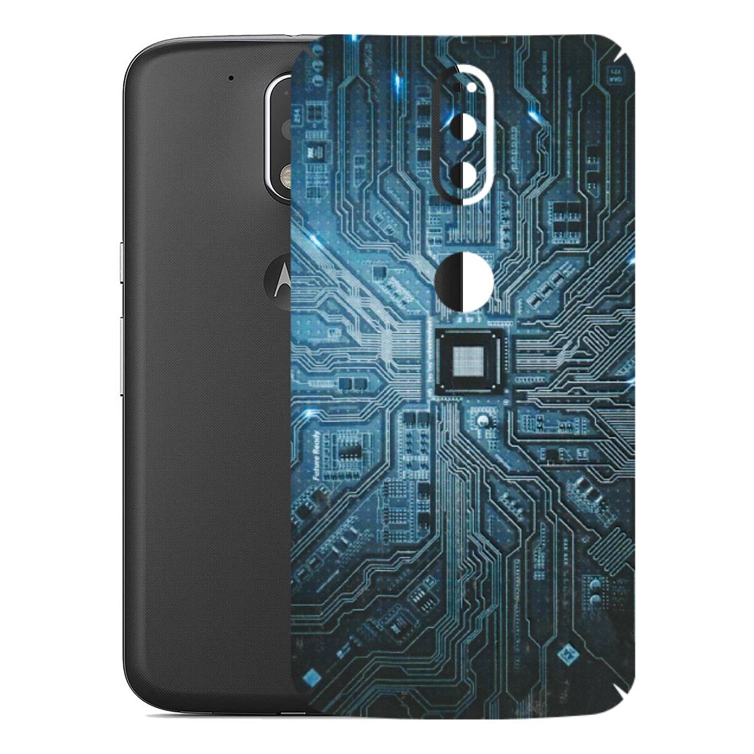Motorola Phone Skins (All Models) - Original Circuit - 3D Embossed Finish (L-267) Motorola Moto G4 Plus