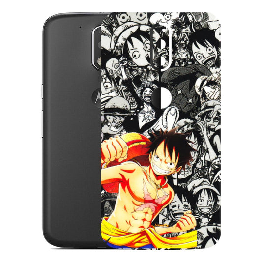Motorola Phone Skins (All Models) - Anime Comics Games Doodles - 3D Embossed Finish (L-27) Motorola Moto G4 Plus