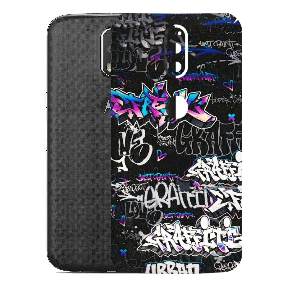Motorola Phone Skins (All Models) - Graffiti Killer - 3D Embossed Finish (L-274) Motorola Moto G4 Plus