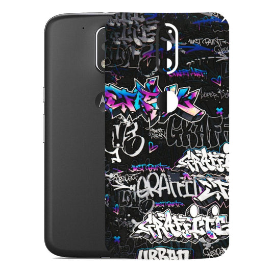 Motorola Phone Skins (All Models) - Graffiti Killer - 3D Embossed Finish (L-274) Motorola Moto G4 Plus