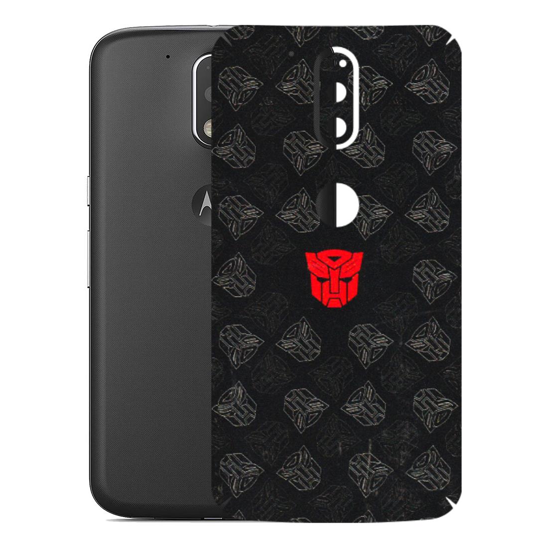 Motorola Phone Skins (All Models) - Transformers Devastation - 3D Embossed Finish (L-301) Motorola Moto G4 Plus