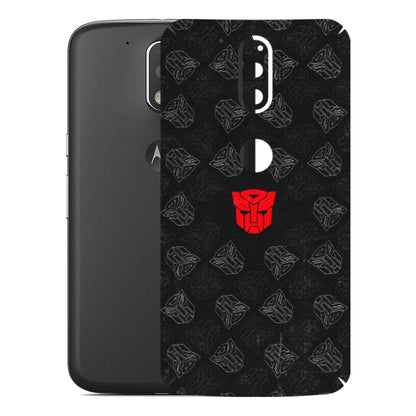 Motorola Phone Skins (All Models) - Transformers Devastation - 3D Embossed Finish (L-301) Motorola Moto G4 Plus