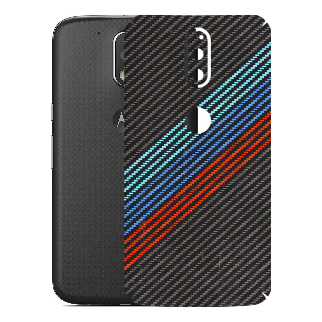 Motorola Phone Skins (All Models) - Carbon BM - 3D Embossed Finish (L-302) Motorola Moto G4 Plus