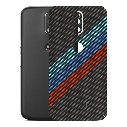 Motorola Phone Skins (All Models) - Carbon BM - 3D Embossed Finish (L-302) Motorola Moto G4 Plus
