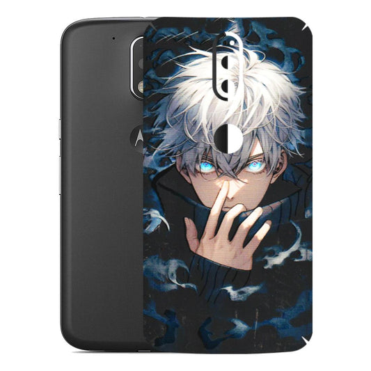 Motorola Phone Skins (All Models) - New Jujutsu Kaisen Anime - 3D Embossed Finish (L-313) Motorola Moto G4 Plus