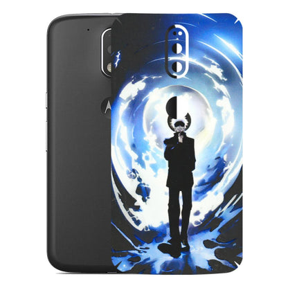 Motorola Phone Skins (All Models) - Jujustu Kaisen Anime Manga - 3D Embossed Finish (L-317) Motorola Moto G4 Plus