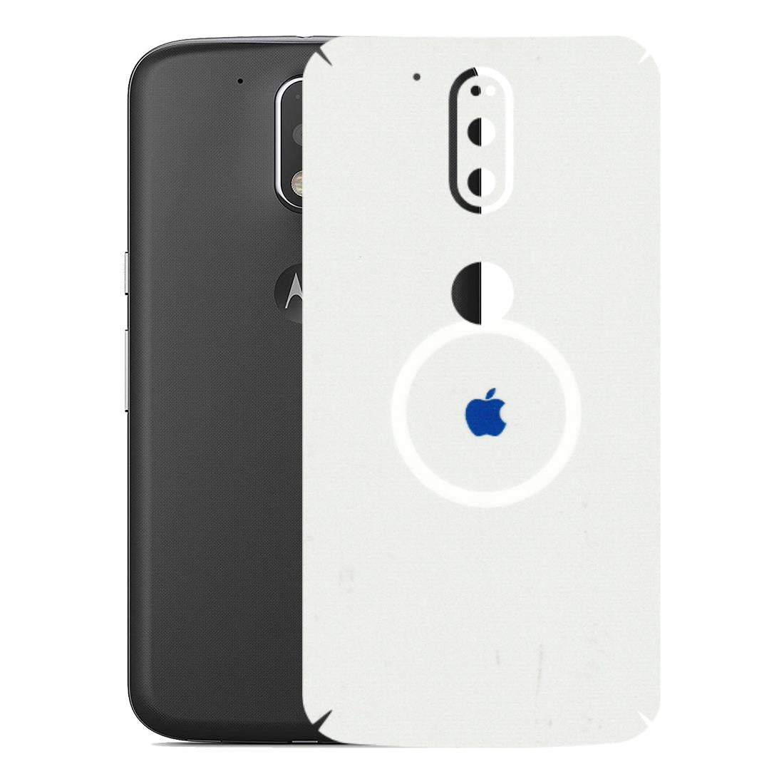 Motorola Phone Skins (All Models) - iPhone Magsafe Logo - 3D Embossed Finish (L-320) Motorola Moto G4 Plus