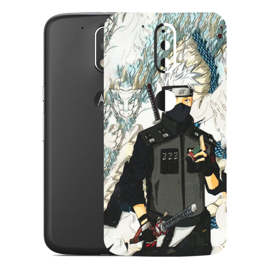 Motorola Phone Skins (All Models) - Kakashi Hatake Naruto Anime - 3D Embossed Finish (L-46) Motorola Moto G4 Plus