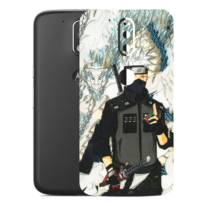 Motorola Phone Skins (All Models) - Kakashi Hatake Naruto Anime - 3D Embossed Finish (L-46) Motorola Moto G4 Plus
