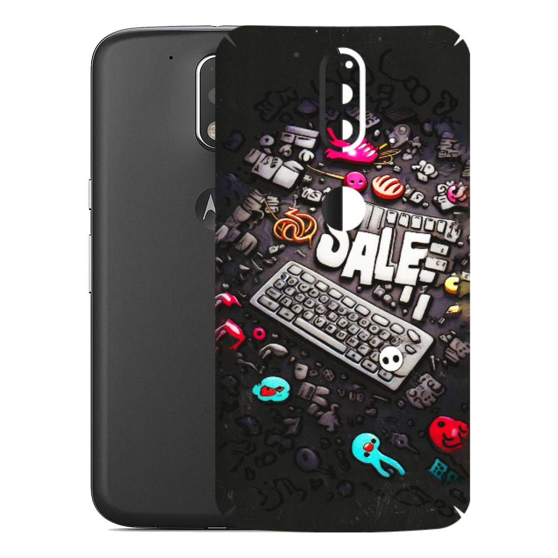 Motorola Phone Skins (All Models) - Gadgets Sale - 3D Embossed Finish (L-50) Motorola Moto G4 Plus