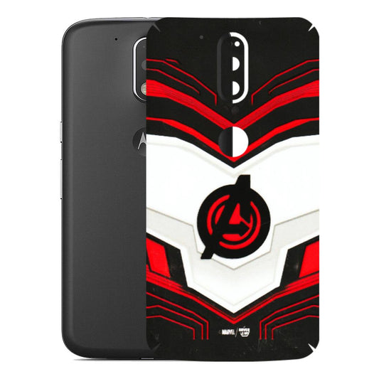 Motorola Phone Skins (All Models) - Avengers Logo - 3D Embossed Finish (L-55) Motorola Moto G4 Plus