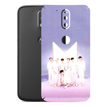 Motorola Phone Skins (All Models) - BTS - 3D Embossed Finish (L-94) Motorola Moto G4 Plus