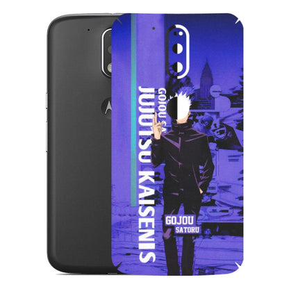 Motorola Phone Skins (All Models) - Jujutsu Kaisen Gojo - Matte Finish (M-05) Motorola Moto G4 Plus