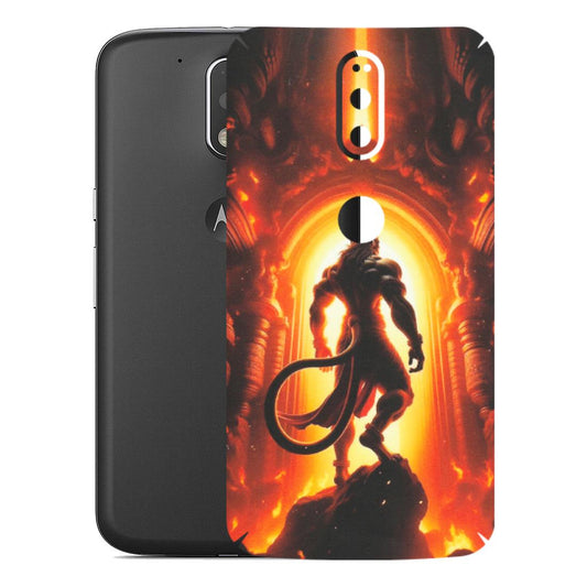 Motorola Phone Skins (All Models) - HanumanJi - Matte Finish (M-06) Motorola Moto G4 Plus
