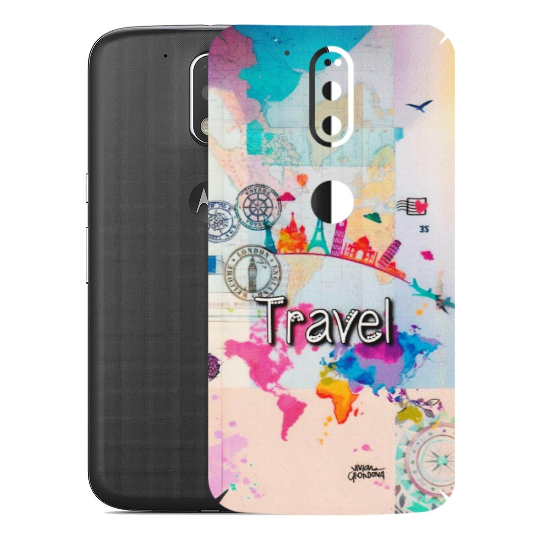 Motorola Phone Skins (All Models) - Travel The Wonders - Matte Finish (M-108) Motorola Moto G4 Plus
