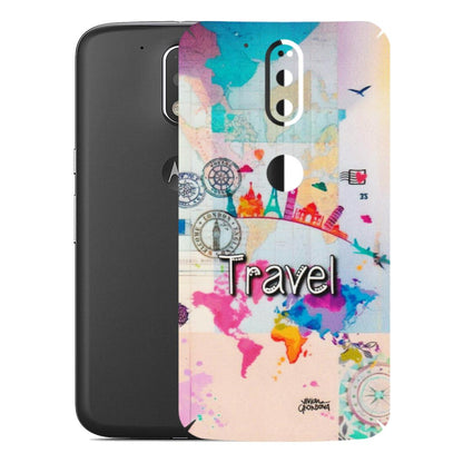 Motorola Phone Skins (All Models) - Travel The Wonders - Matte Finish (M-108) Motorola Moto G4 Plus