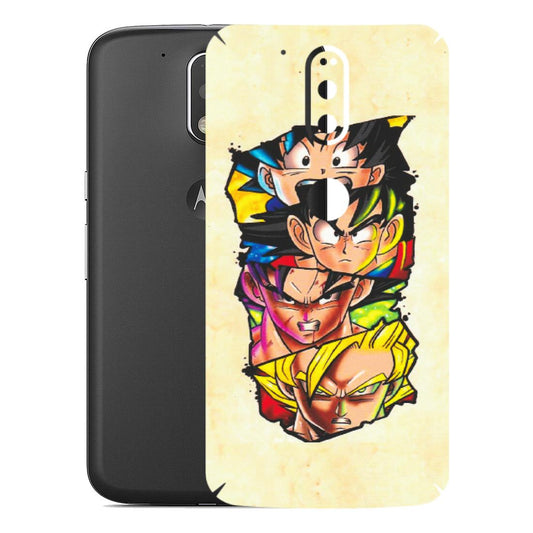 Motorola Phone Skins (All Models) - Angry Multi Anime - Matte Finish (M-113) Motorola Moto G4 Plus