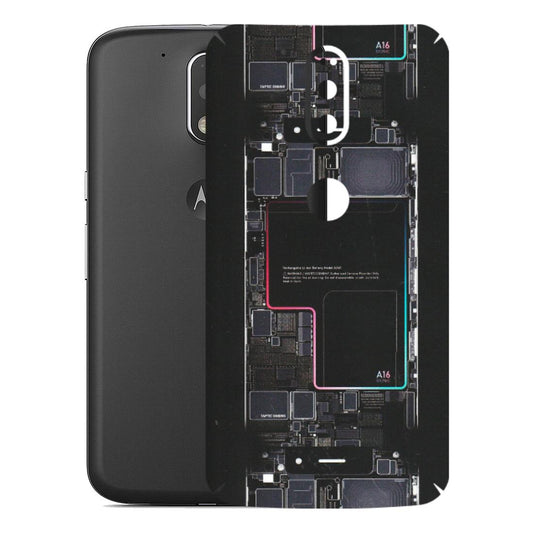 Motorola Phone Skins (All Models) - Motherboard Circuit Layout - Matte Finish (M-117) Motorola Moto G4 Plus