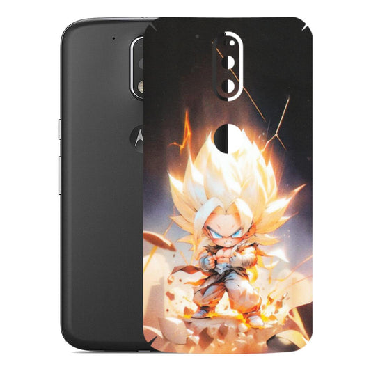 Motorola Phone Skins (All Models) - Goku Dragon Cute Anime - Matte Finish (M-131) Motorola Moto G4 Plus
