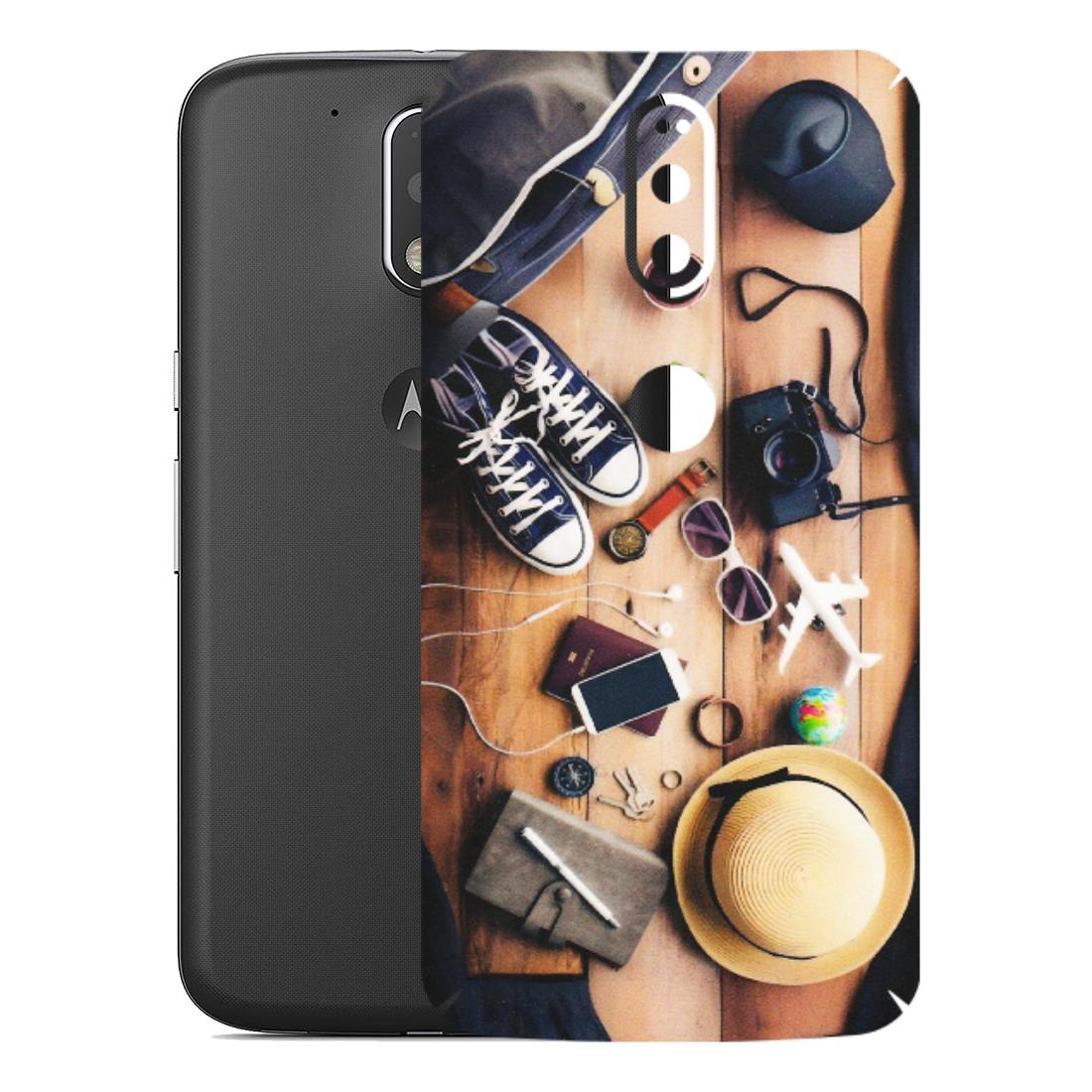Motorola Phone Skins (All Models) - Travel Wanderlust - Matte Finish (M-133) Motorola Moto G4 Plus