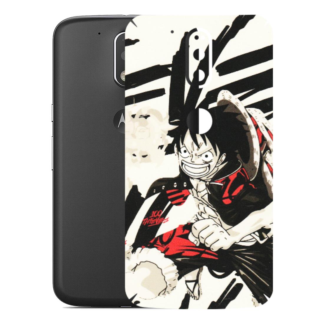 Motorola Phone Skins (All Models) - Monkey D.Luffy Manga Anime - Matte Finish (M-145) Motorola Moto G4 Plus
