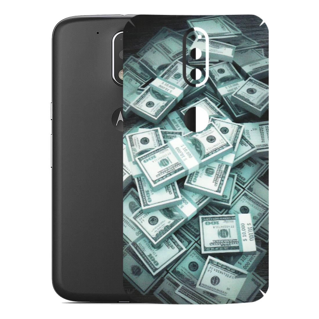 Motorola Phone Skins (All Models) - Hundred Dollar Bill - Matte Finish (M-162) Motorola Moto G4 Plus