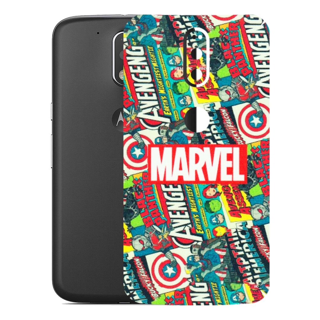 Motorola Phone Skins (All Models) - Marvel Comic Lover - Matte Finish (M-30) Motorola Moto G4 Plus