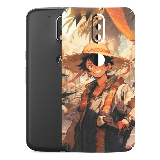 Motorola Phone Skins (All Models) - Anime Character Smile - Matte Finish (M-33) Motorola Moto G4 Plus