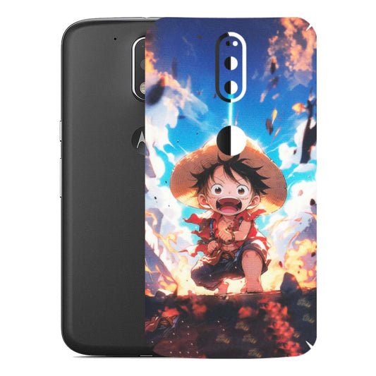 Motorola Phone Skins (All Models) - Toon One Piece Cute Character - Matte Finish (M-35) Motorola Moto G4 Plus
