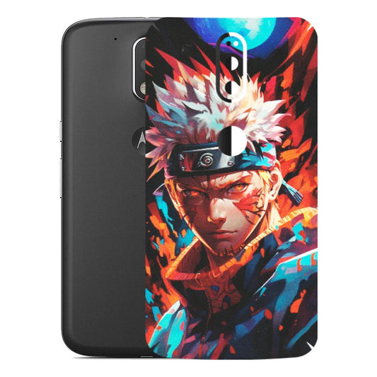 Motorola Phone Skins (All Models) - Anime Ferocious Character - Matte Finish (M-44) Motorola Moto G4 Plus