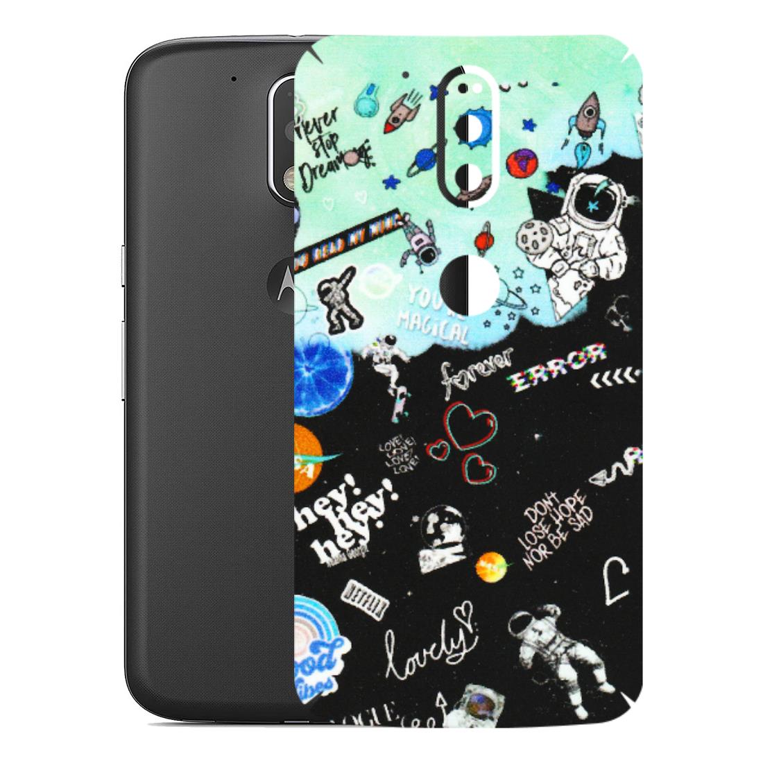 Motorola Phone Skins (All Models) - Living In A Space Dream - Matte Finish (M-46) Motorola Moto G4 Plus