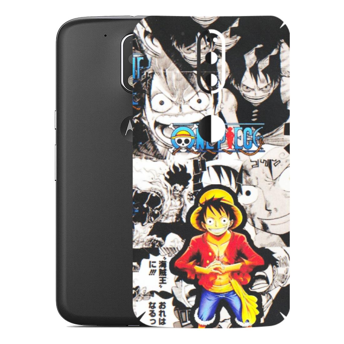Motorola Phone Skins (All Models) - One Piece B&W - Matte Finish (M-63) Motorola Moto G4 Plus