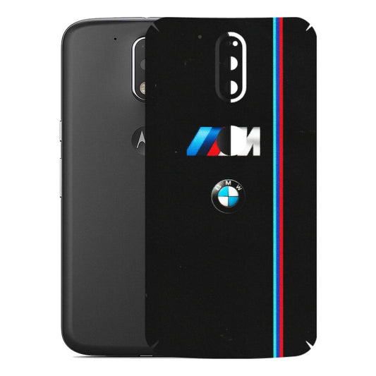 Motorola Phone Skins (All Models) - Styling With Black BMW - Matte Finish (M-74) Motorola Moto G4 Plus